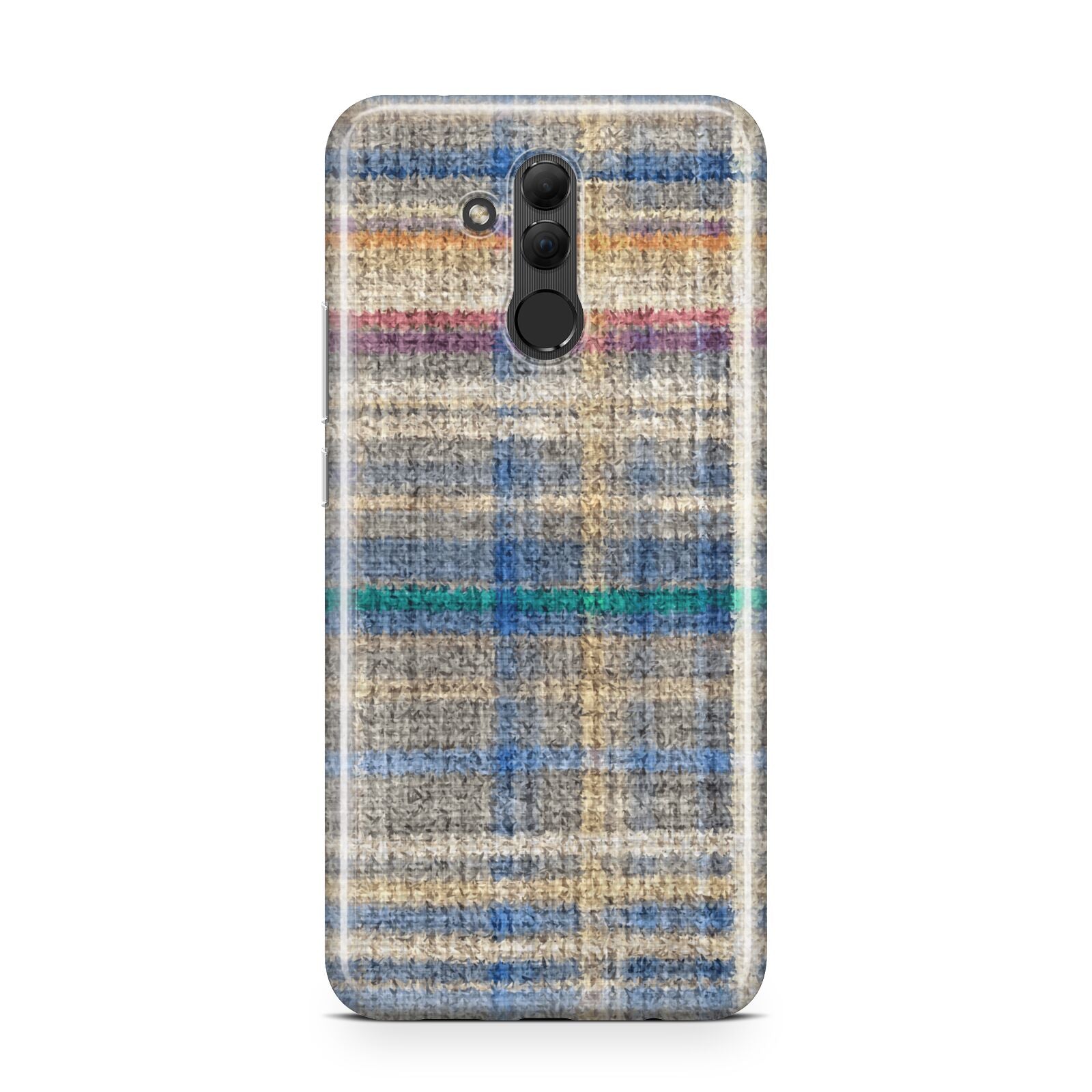 Fabric Plaid Huawei Mate 20 Lite