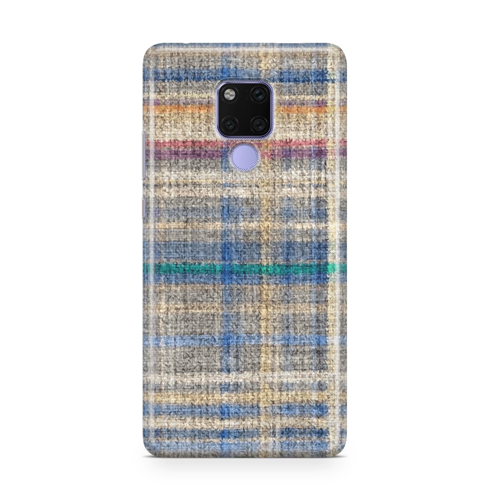 Fabric Plaid Huawei Mate 20X Phone Case