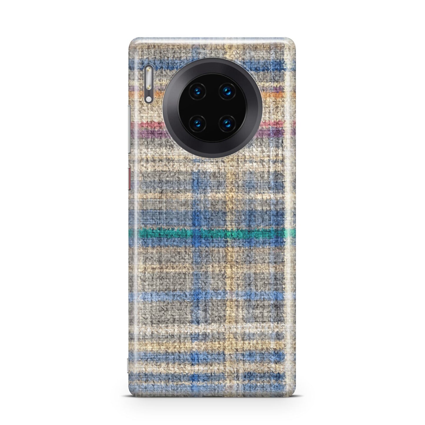 Fabric Plaid Huawei Mate 30 Pro Phone Case