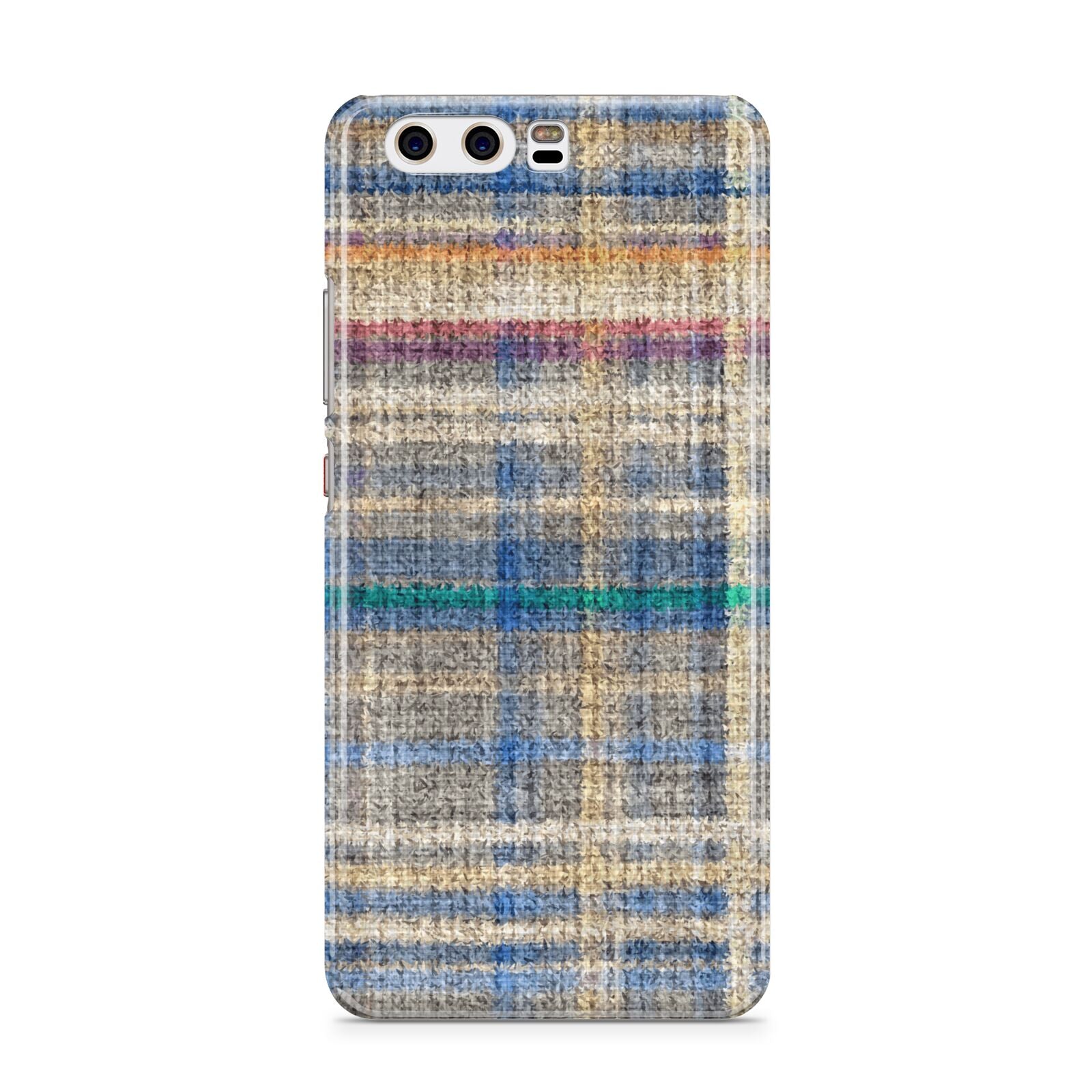 Fabric Plaid Huawei P10 Phone Case