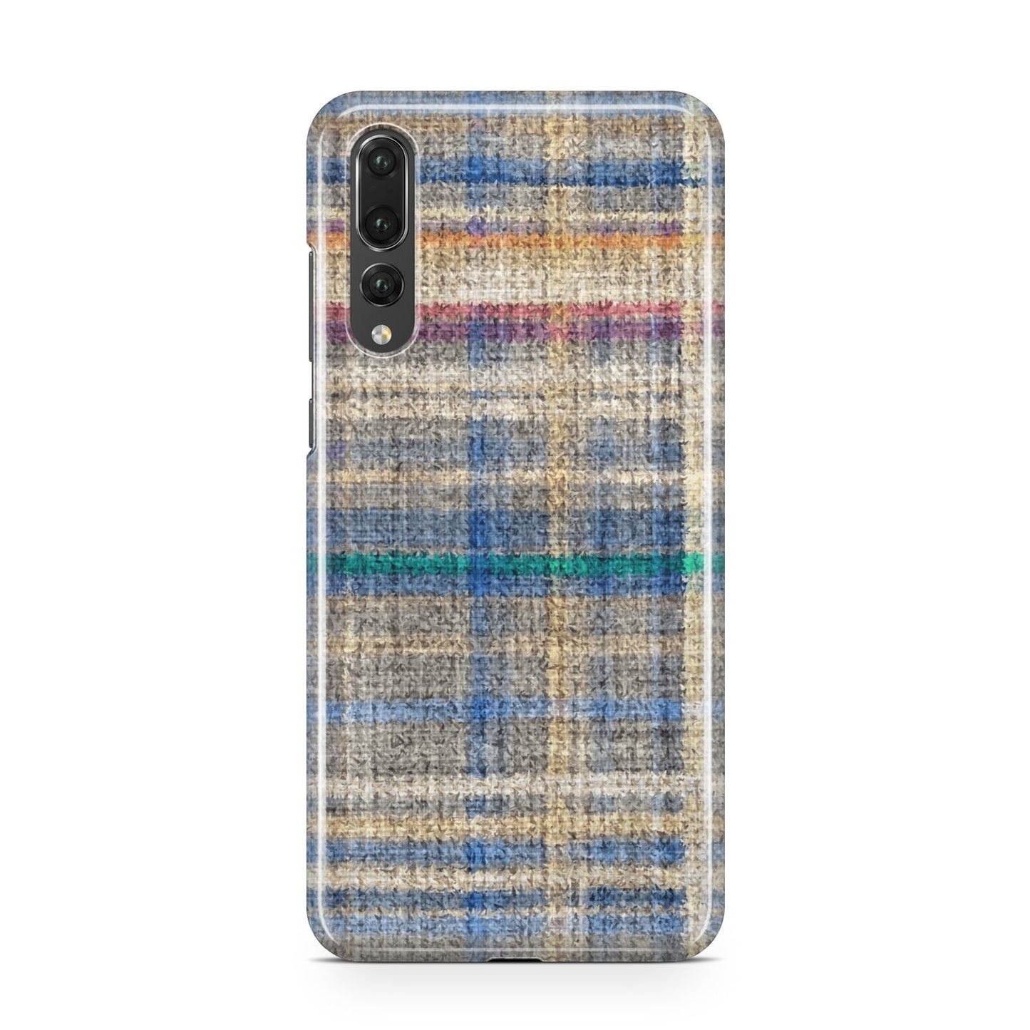 Fabric Plaid Huawei P20 Pro Phone Case