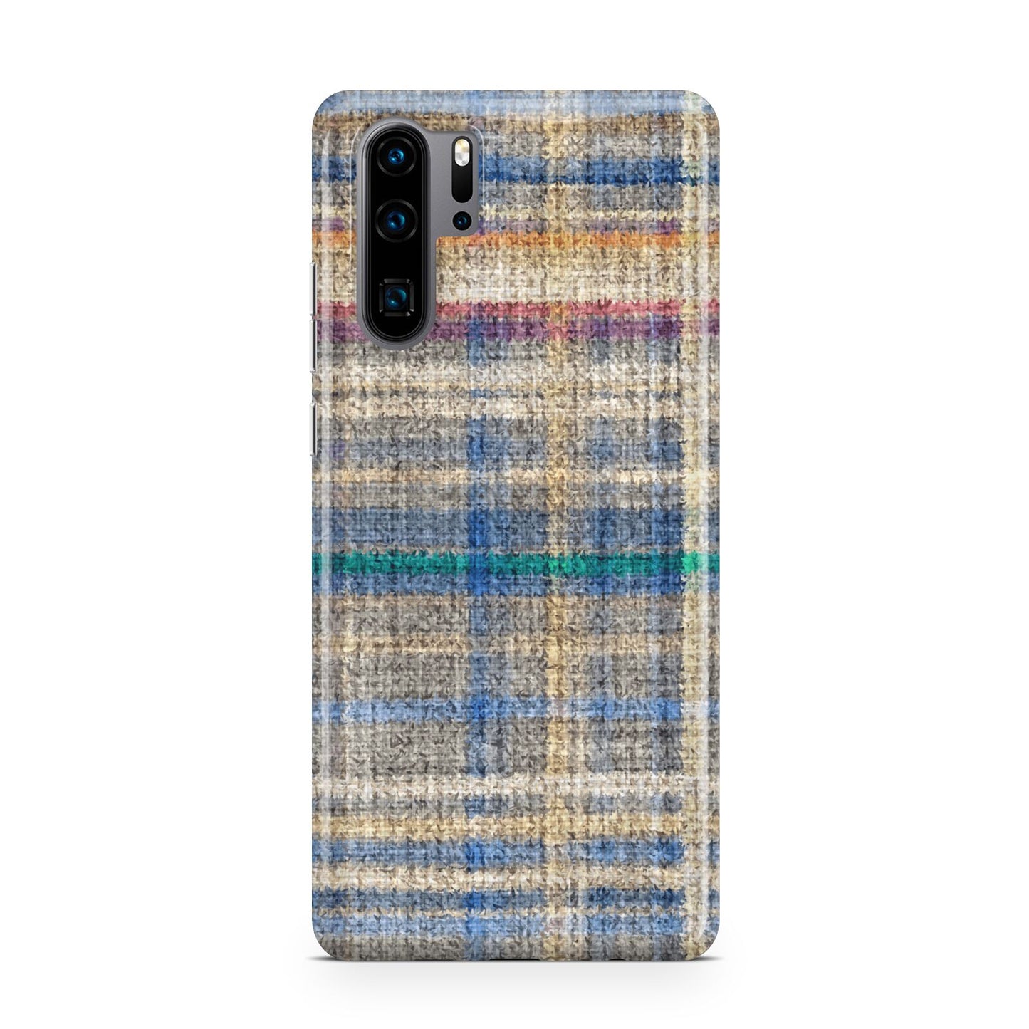 Fabric Plaid Huawei P30 Pro Phone Case