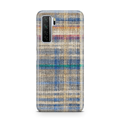 Fabric Plaid Huawei P40 Lite 5G Phone Case