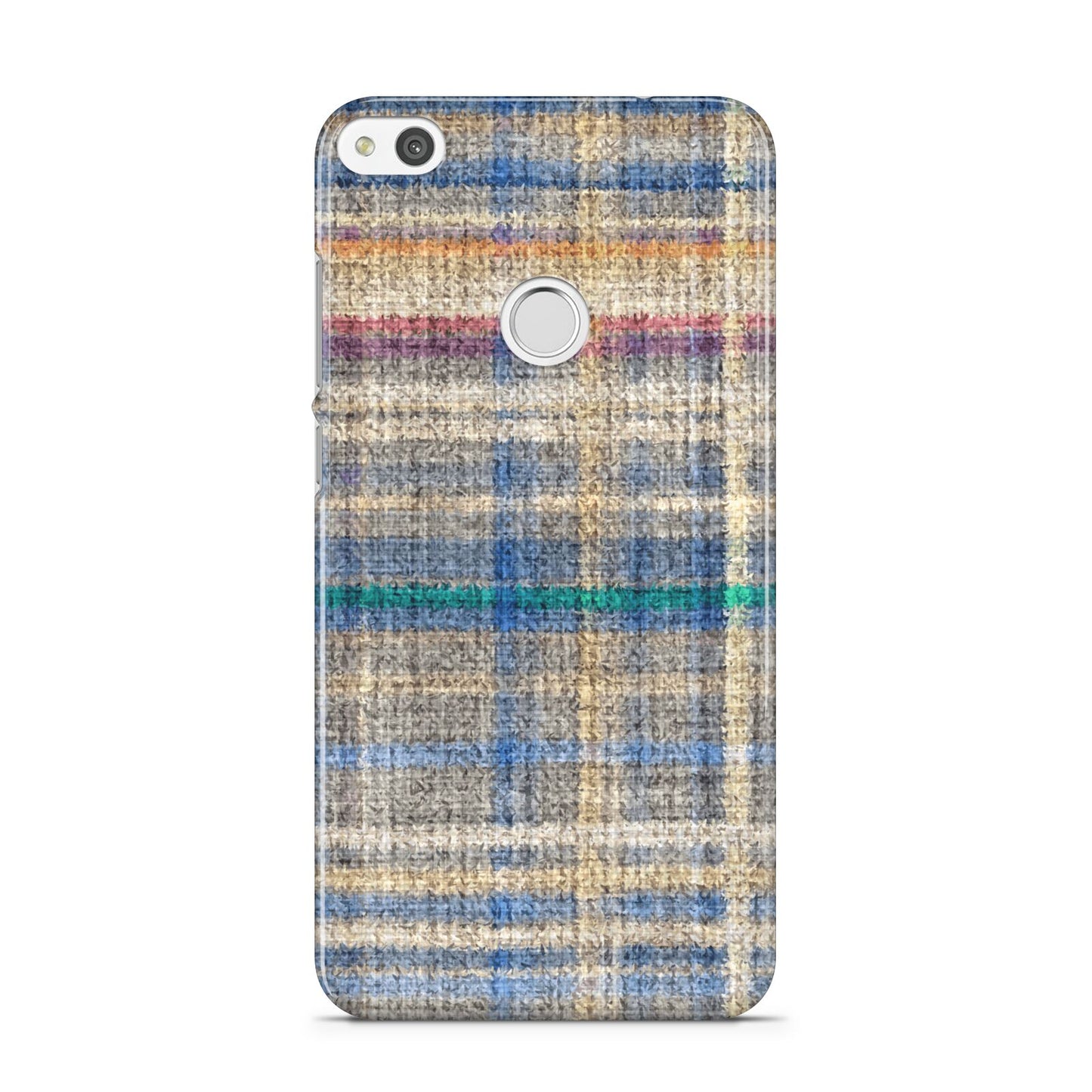 Fabric Plaid Huawei P8 Lite Case