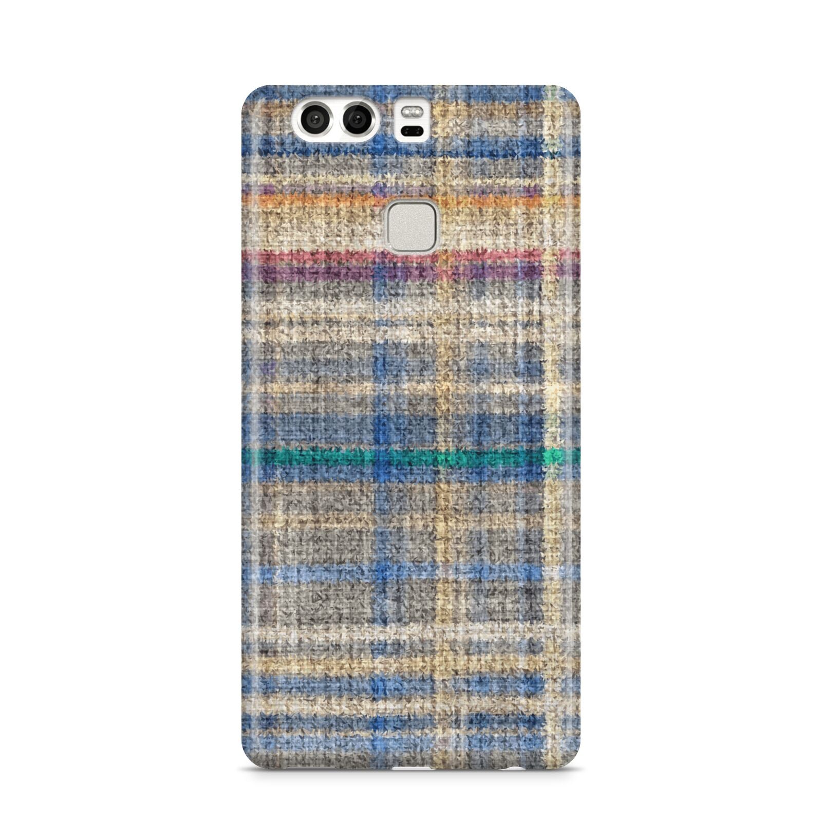 Fabric Plaid Huawei P9 Case