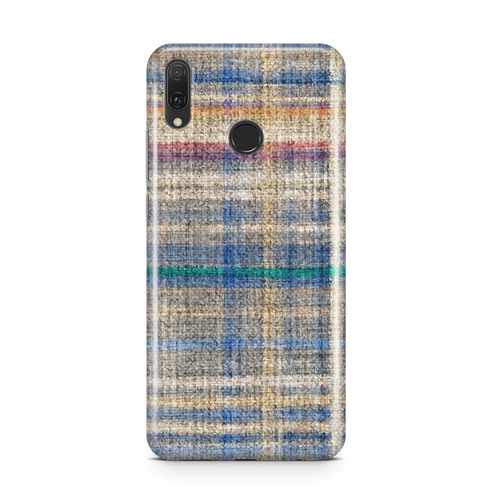 Fabric Plaid Huawei Y9 2019