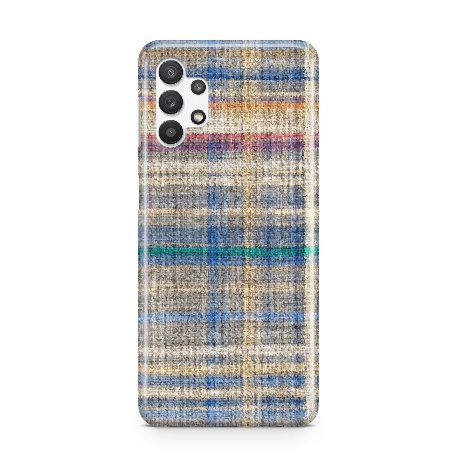 Fabric Plaid Samsung A32 5G Case