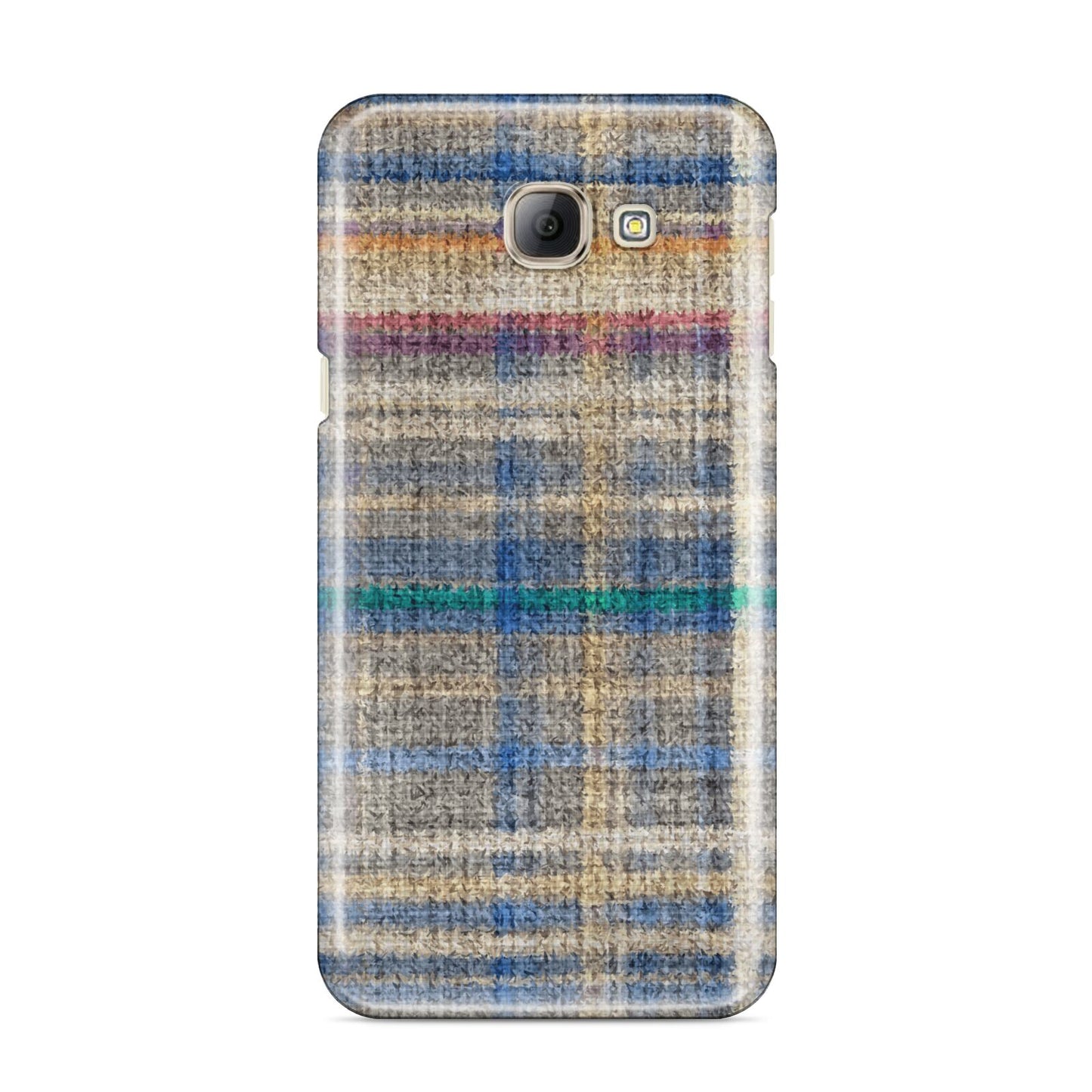 Fabric Plaid Samsung Galaxy A8 2016 Case