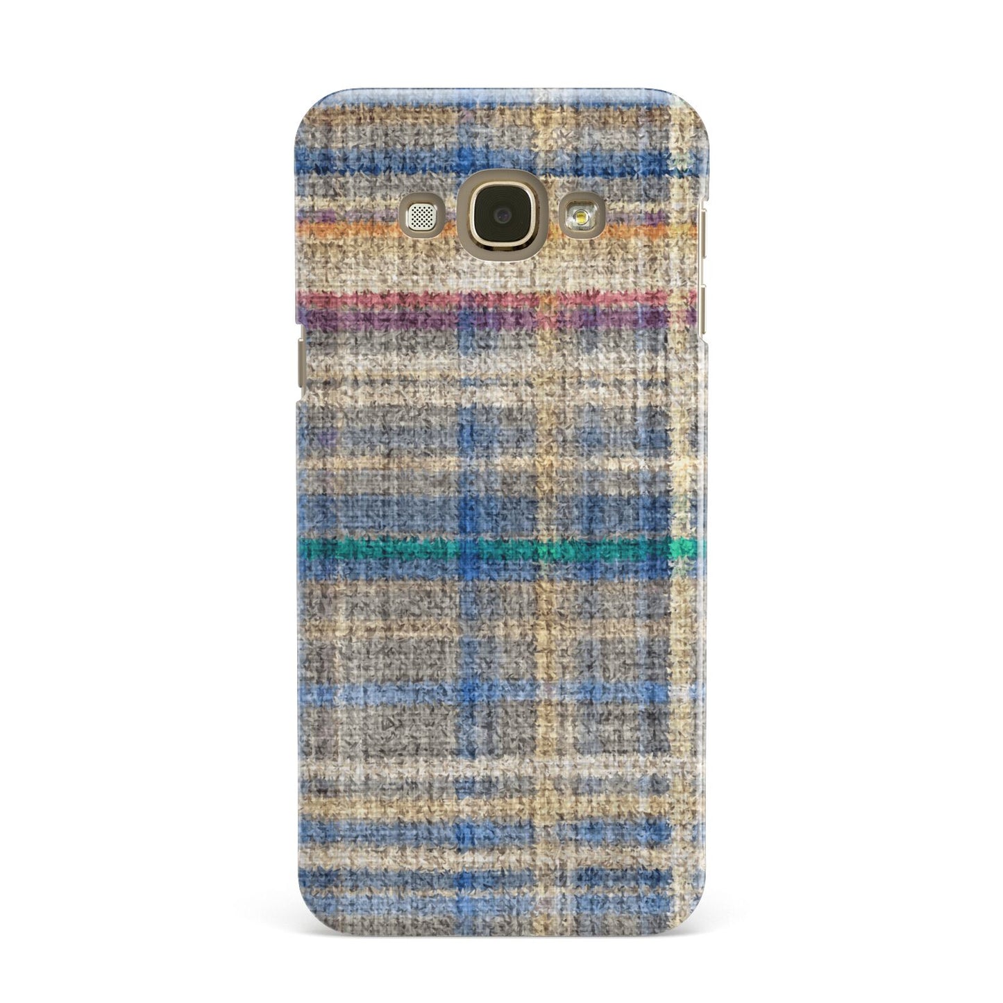 Fabric Plaid Samsung Galaxy A8 Case