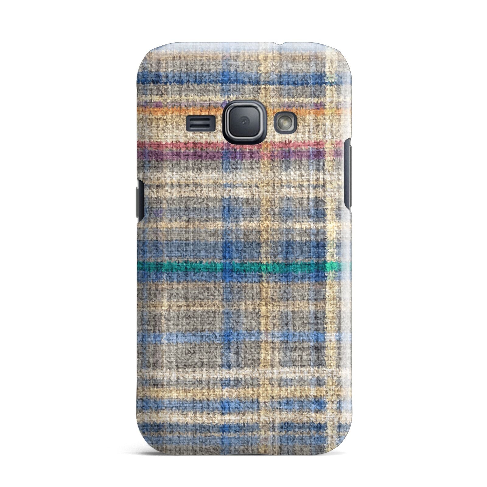 Fabric Plaid Samsung Galaxy J1 2016 Case