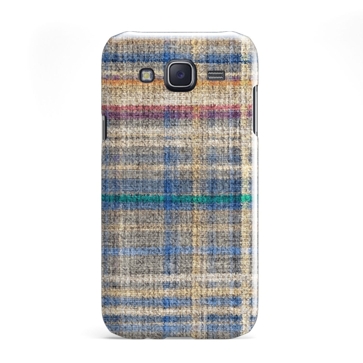 Fabric Plaid Samsung Galaxy J5 Case