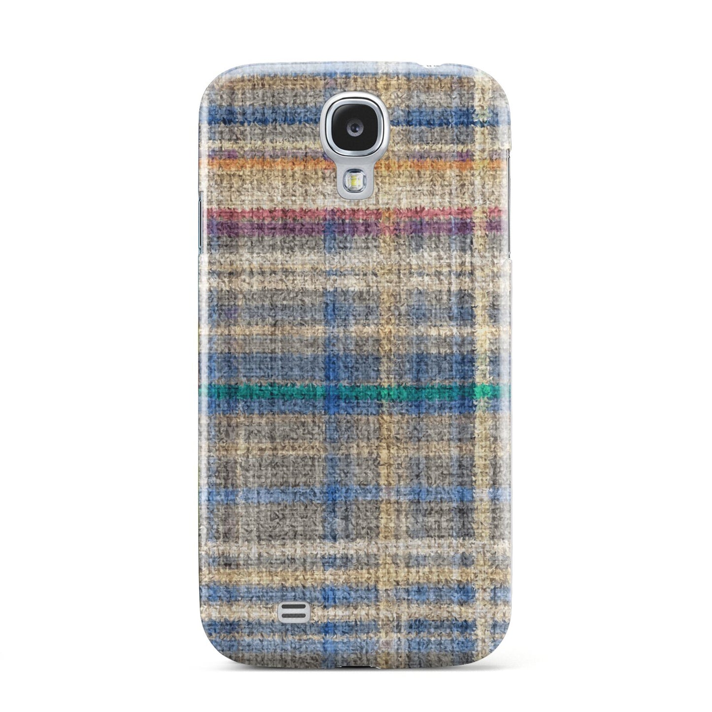 Fabric Plaid Samsung Galaxy S4 Case