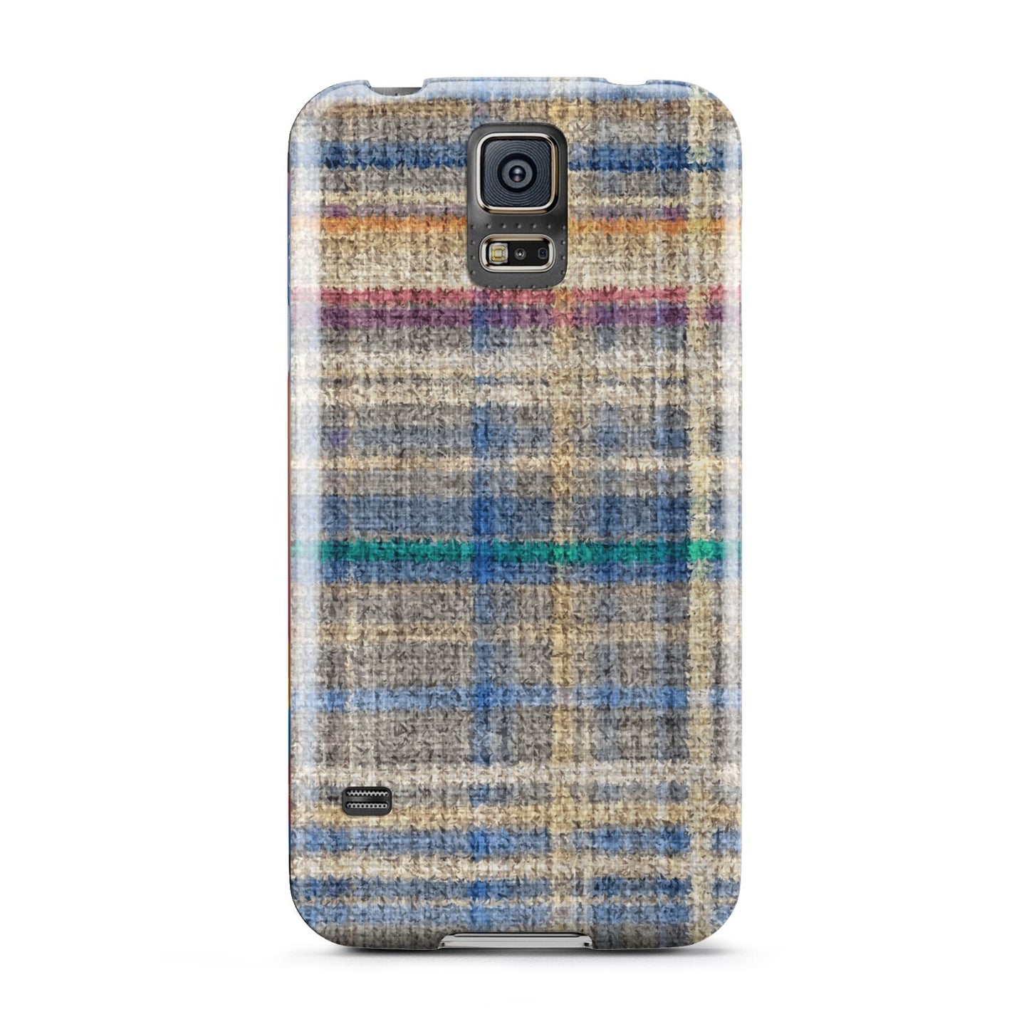 Fabric Plaid Samsung Galaxy S5 Case