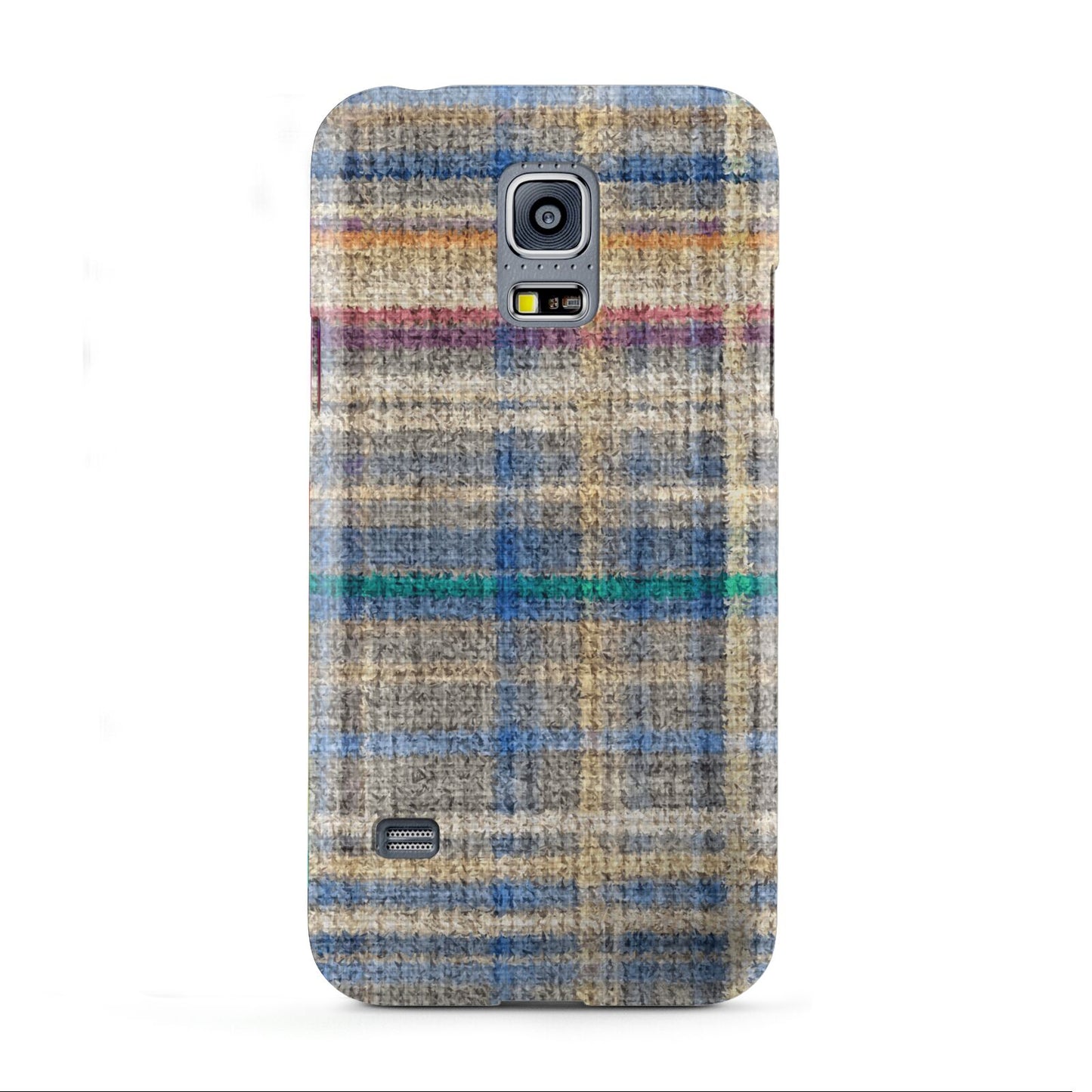 Fabric Plaid Samsung Galaxy S5 Mini Case