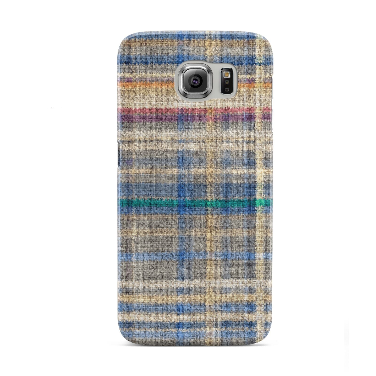 Fabric Plaid Samsung Galaxy S6 Case