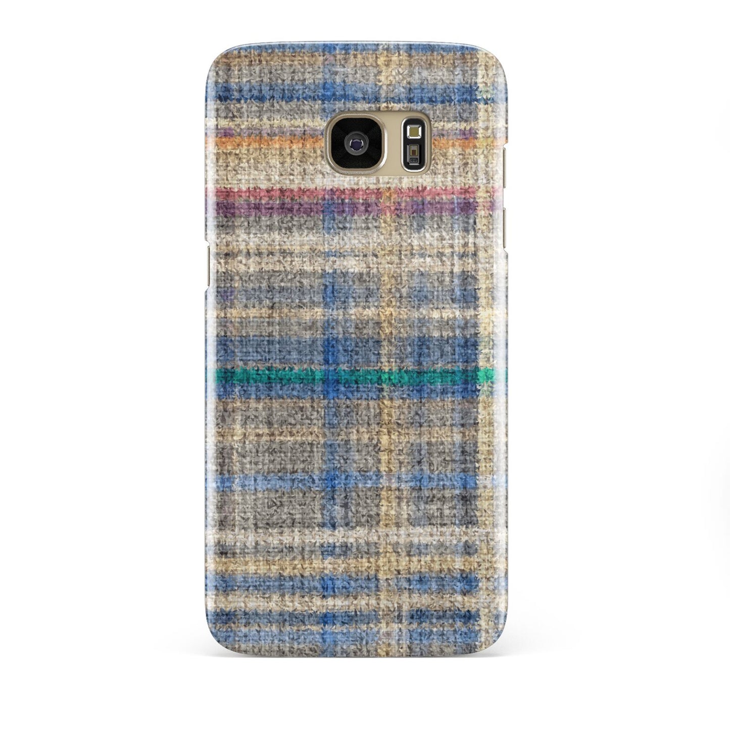 Fabric Plaid Samsung Galaxy S7 Edge Case