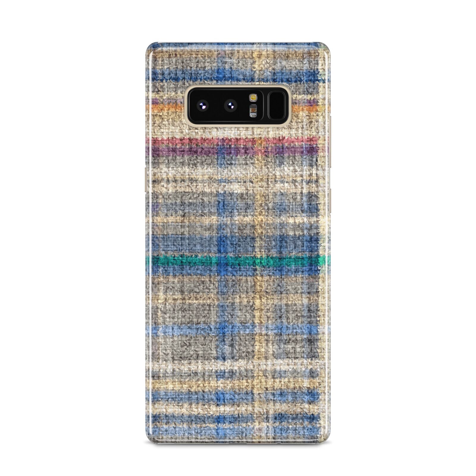 Fabric Plaid Samsung Galaxy S8 Case