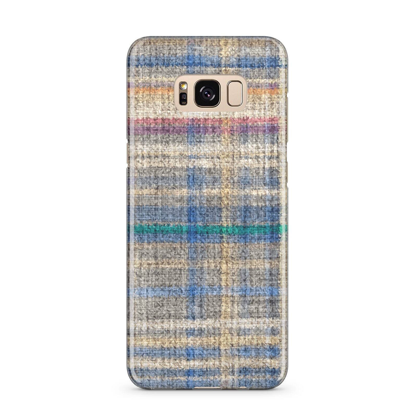 Fabric Plaid Samsung Galaxy S8 Plus Case