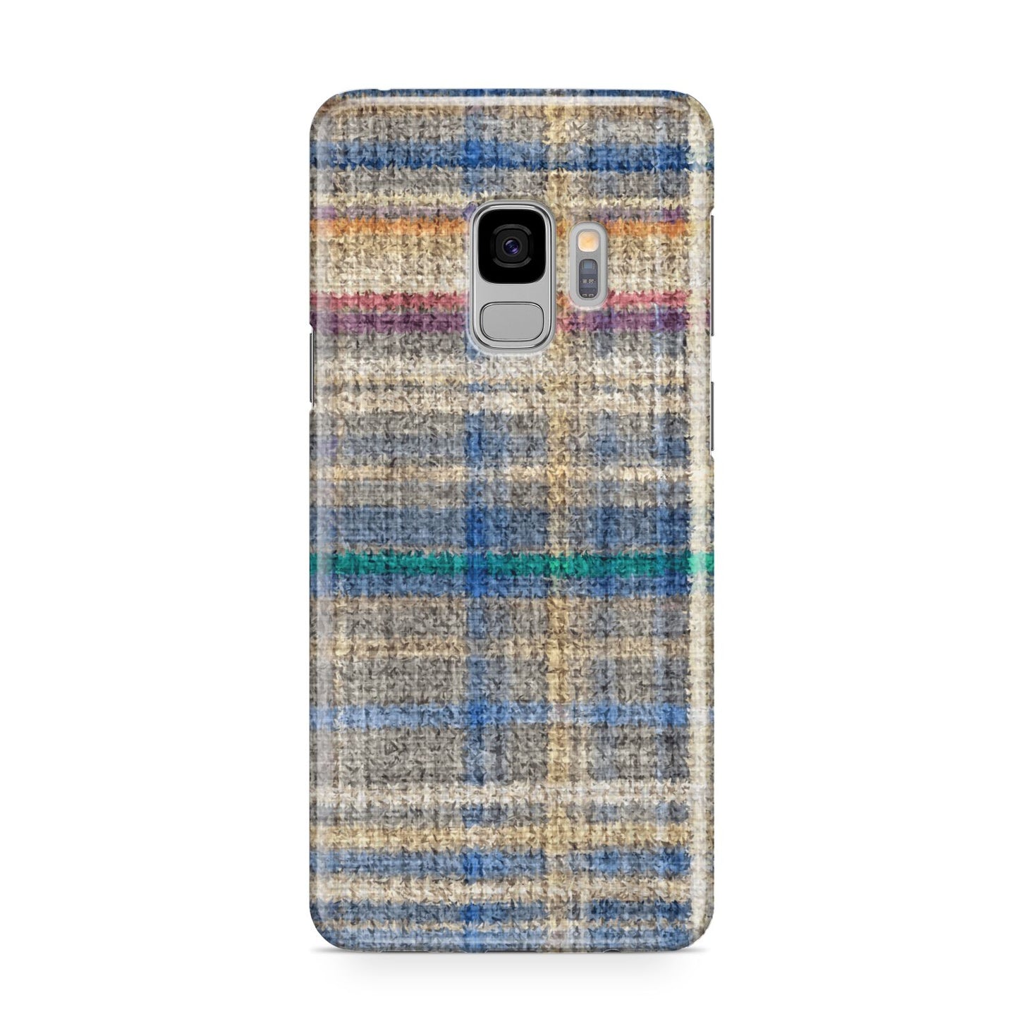 Fabric Plaid Samsung Galaxy S9 Case