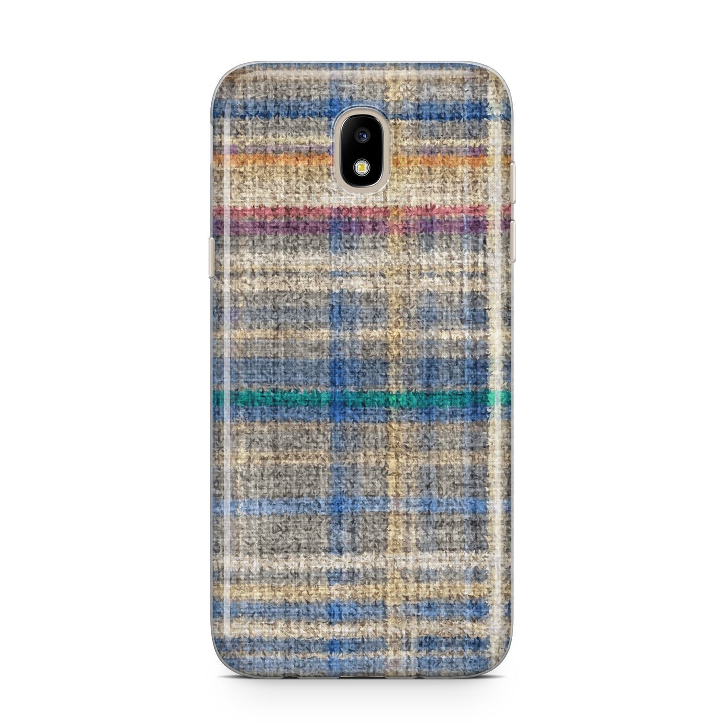 Fabric Plaid Samsung J5 2017 Case