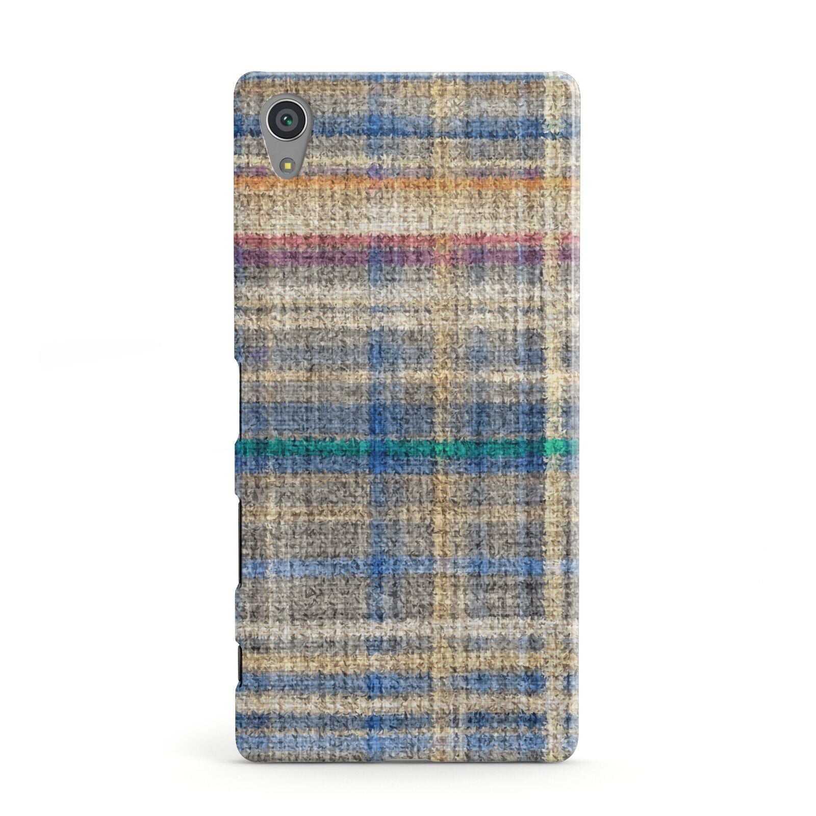 Fabric Plaid Sony Xperia Case