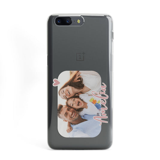 Family Photo Personalised OnePlus Case