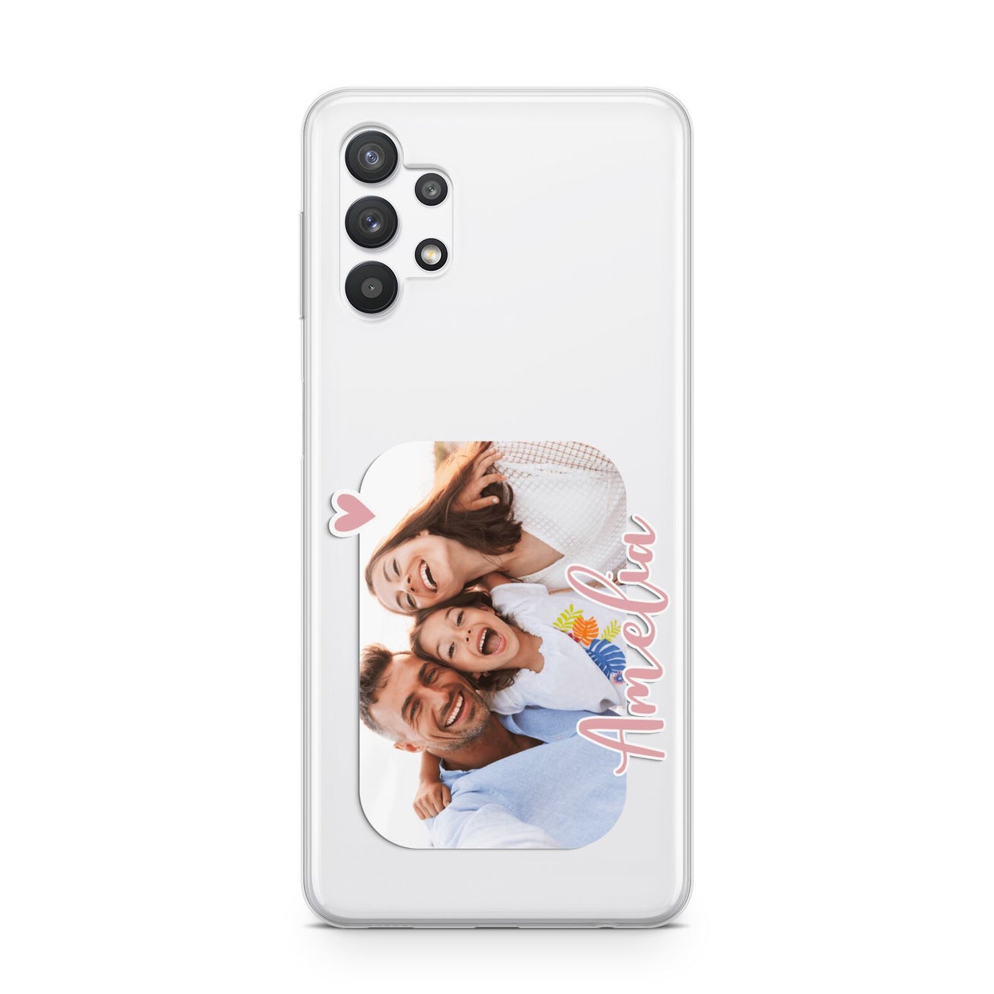 Family Photo Personalised Samsung A32 5G Case