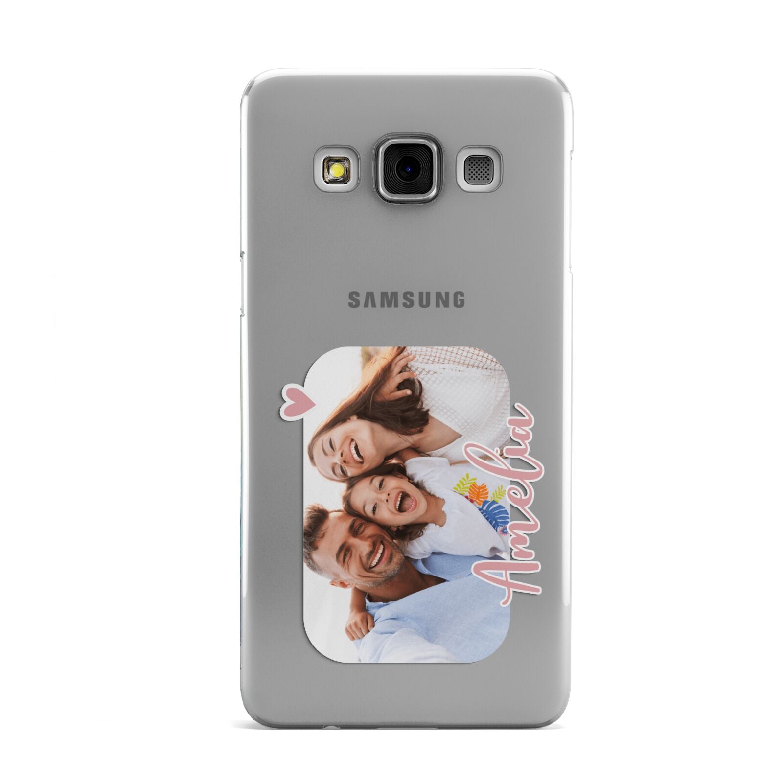 Family Photo Personalised Samsung Galaxy A3 Case