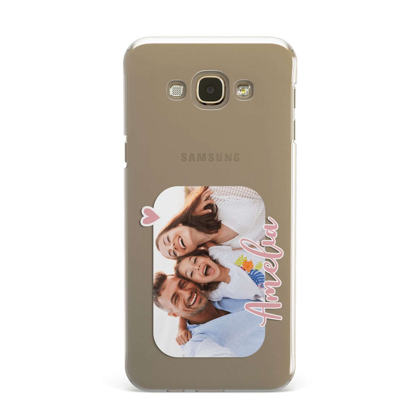 Family Photo Personalised Samsung Galaxy A8 Case