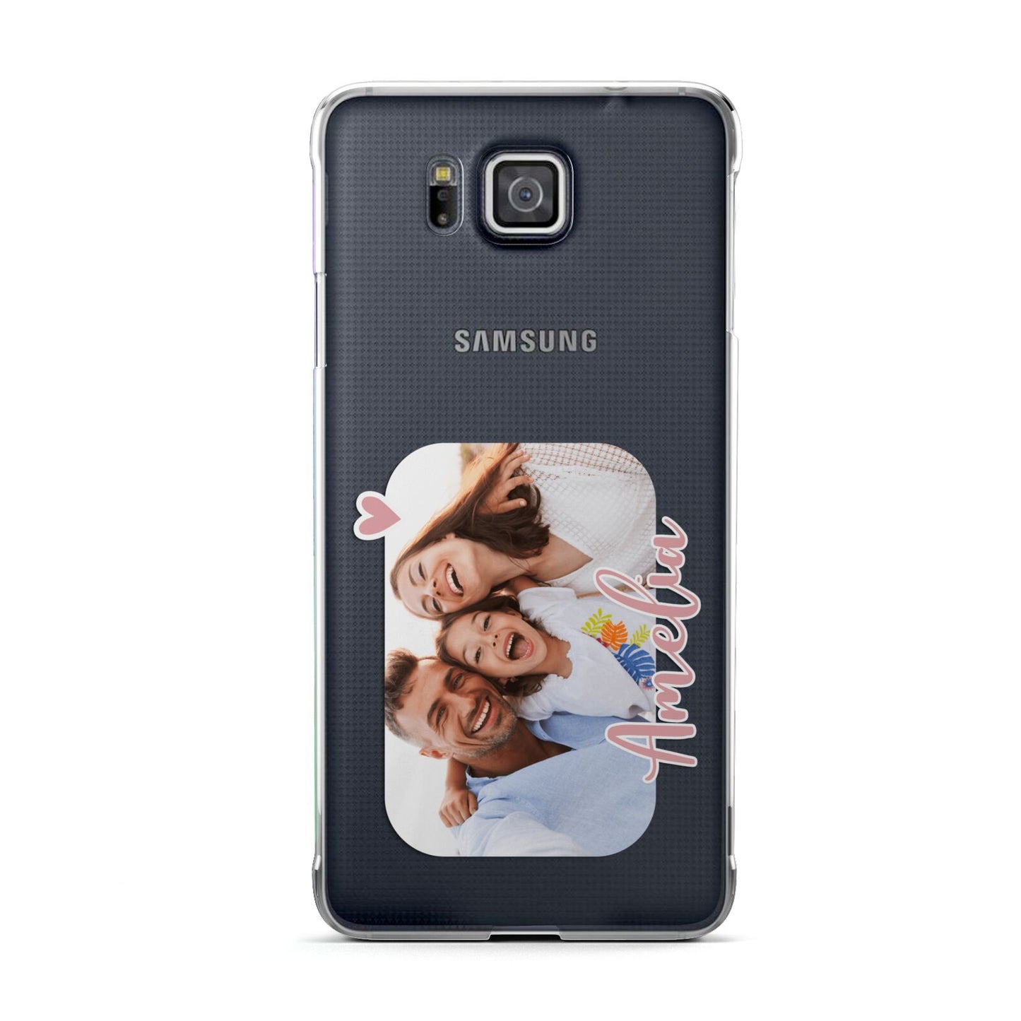 Family Photo Personalised Samsung Galaxy Alpha Case