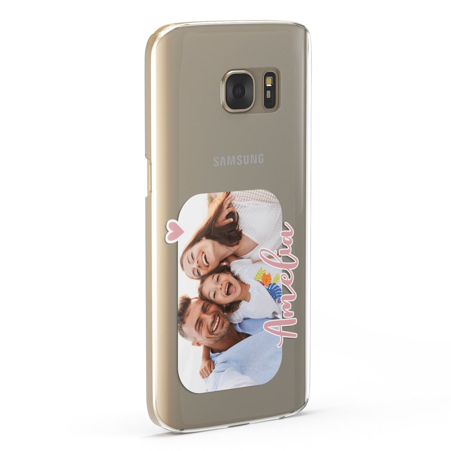 Family Photo Personalised Samsung Galaxy Case Fourty Five Degrees