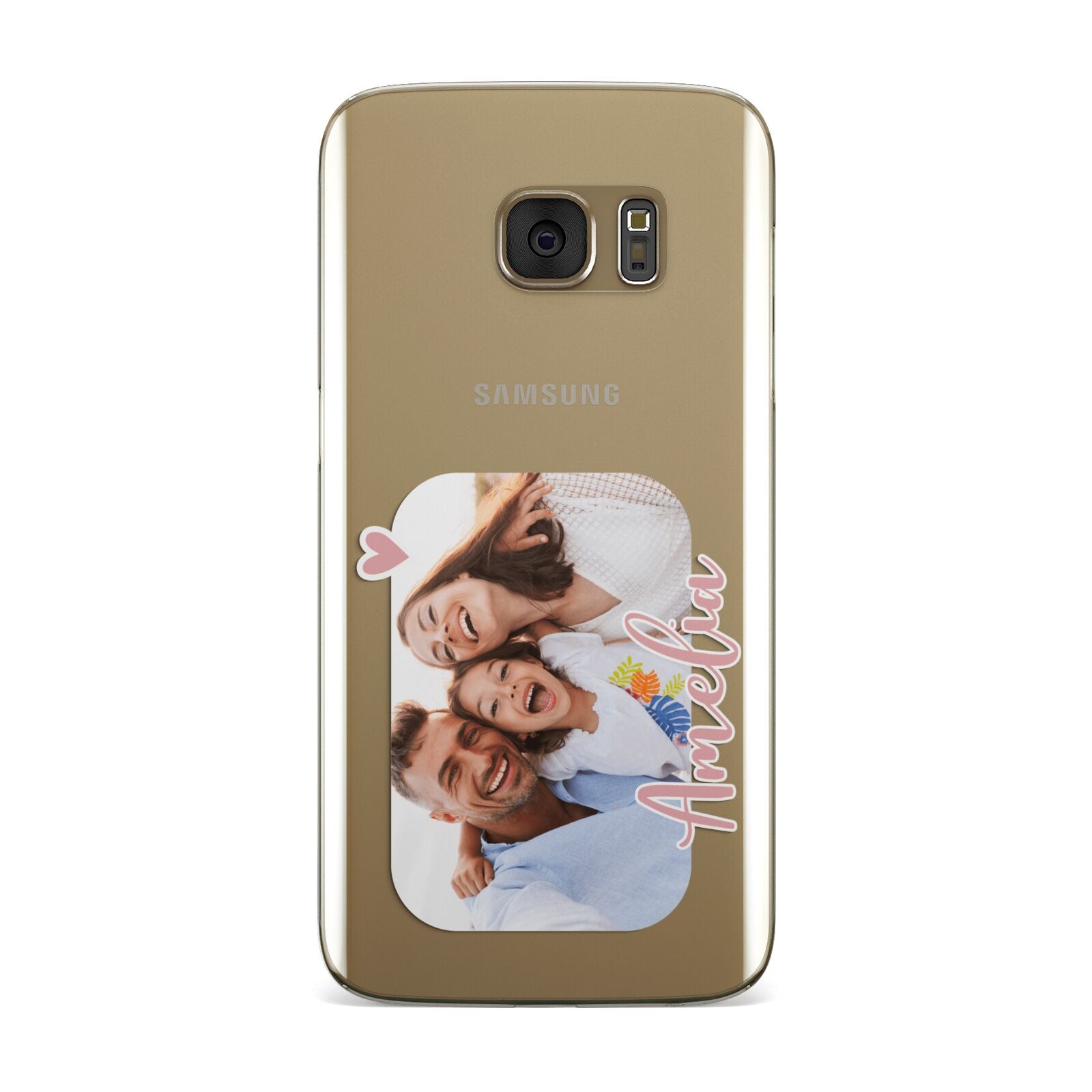 Family Photo Personalised Samsung Galaxy Case