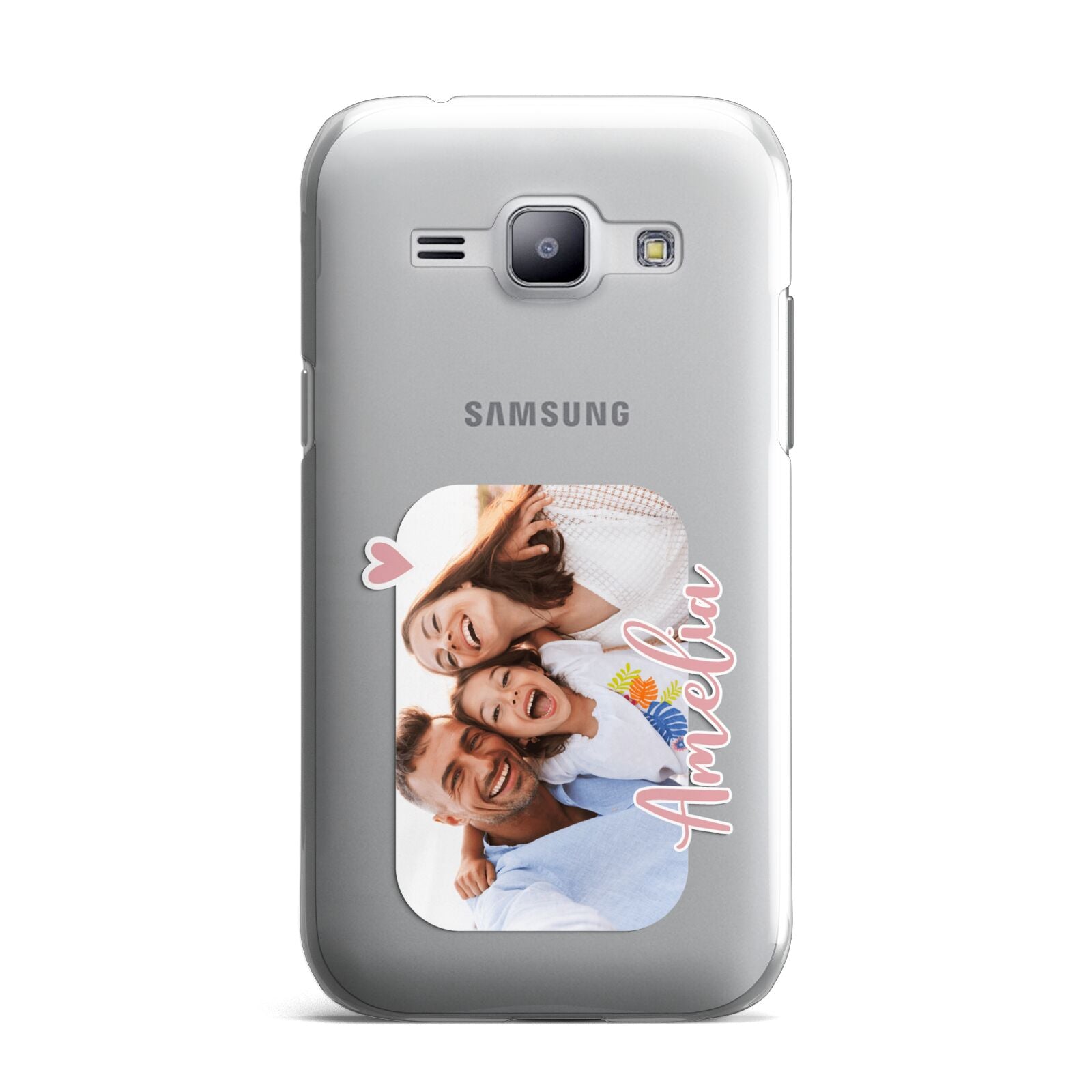 Family Photo Personalised Samsung Galaxy J1 2015 Case