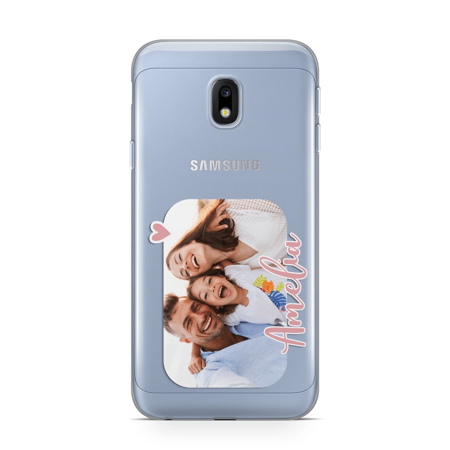 Family Photo Personalised Samsung Galaxy J3 2017 Case