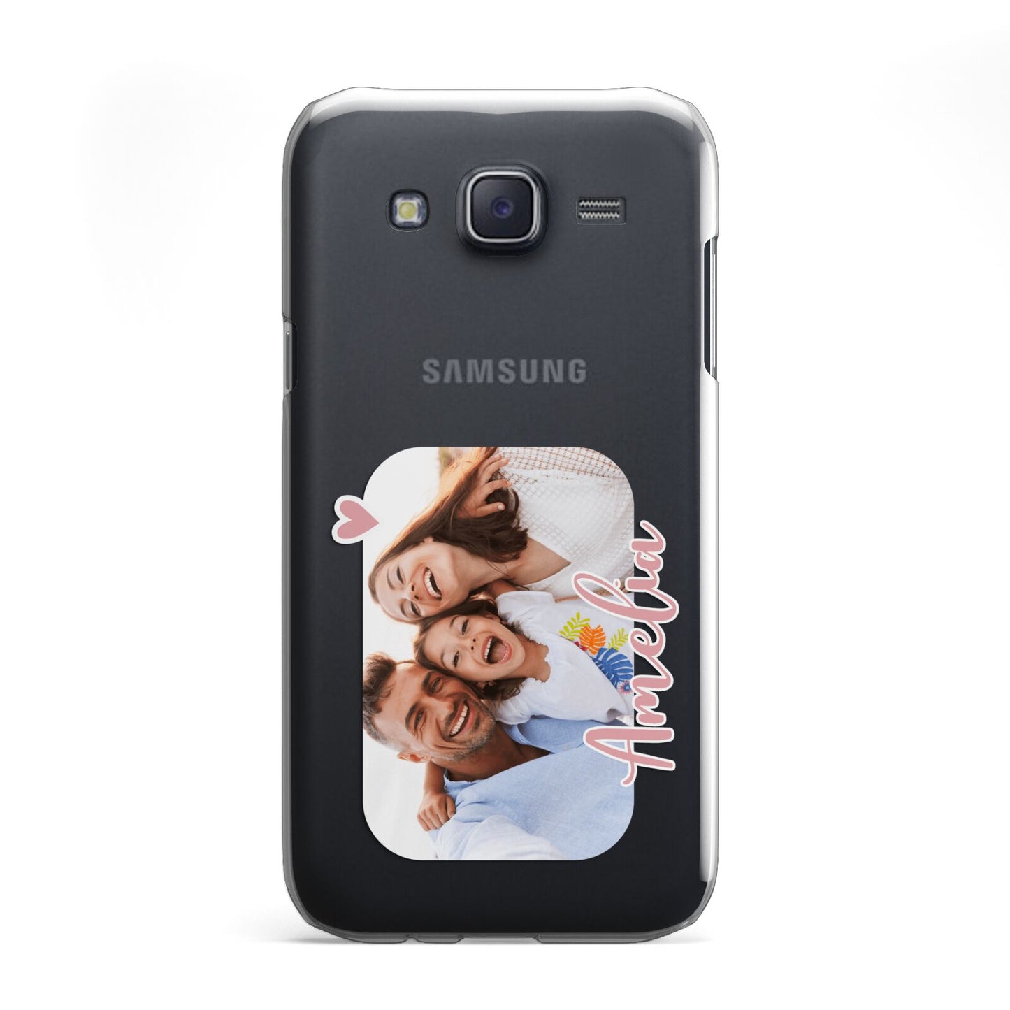 Family Photo Personalised Samsung Galaxy J5 Case