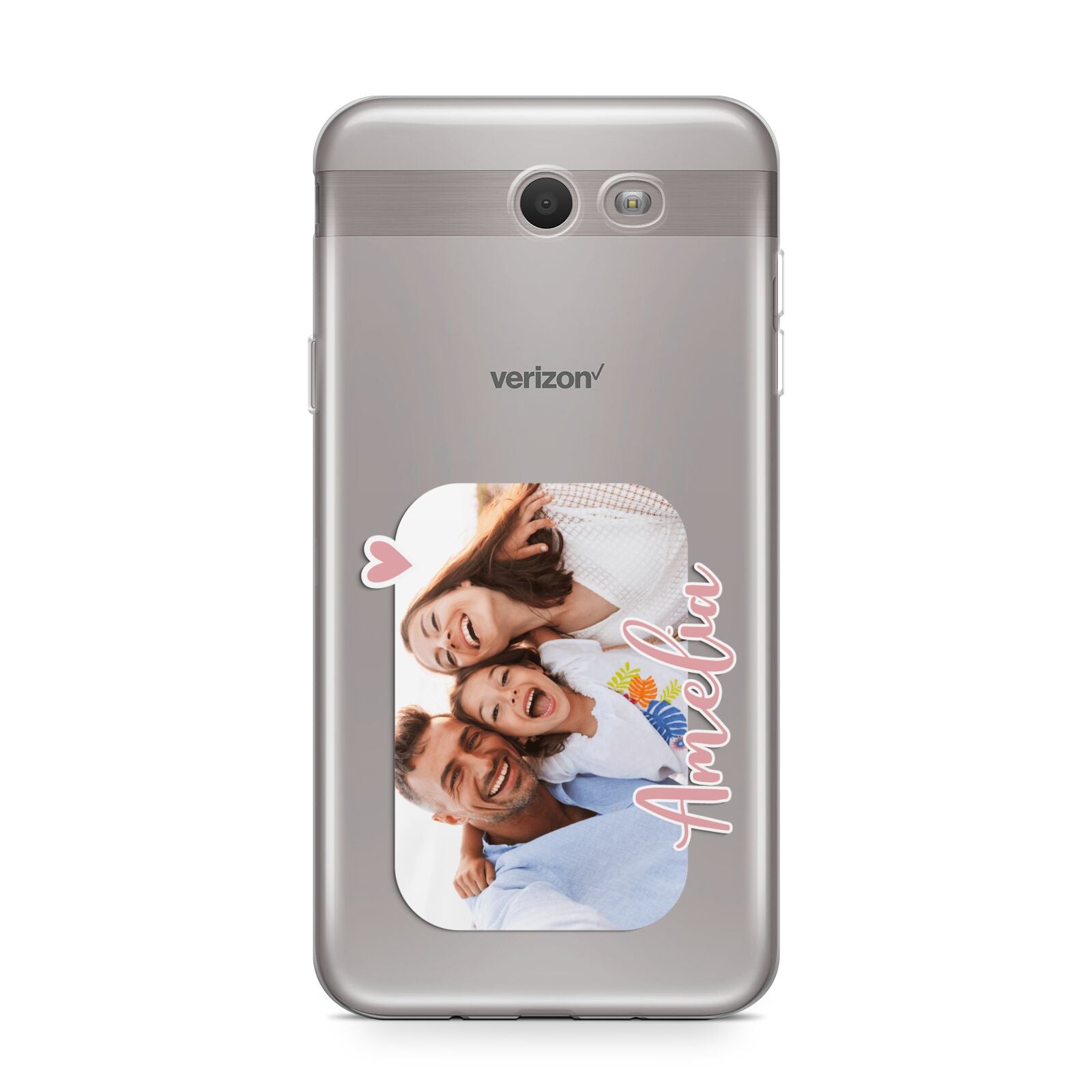 Family Photo Personalised Samsung Galaxy J7 2017 Case