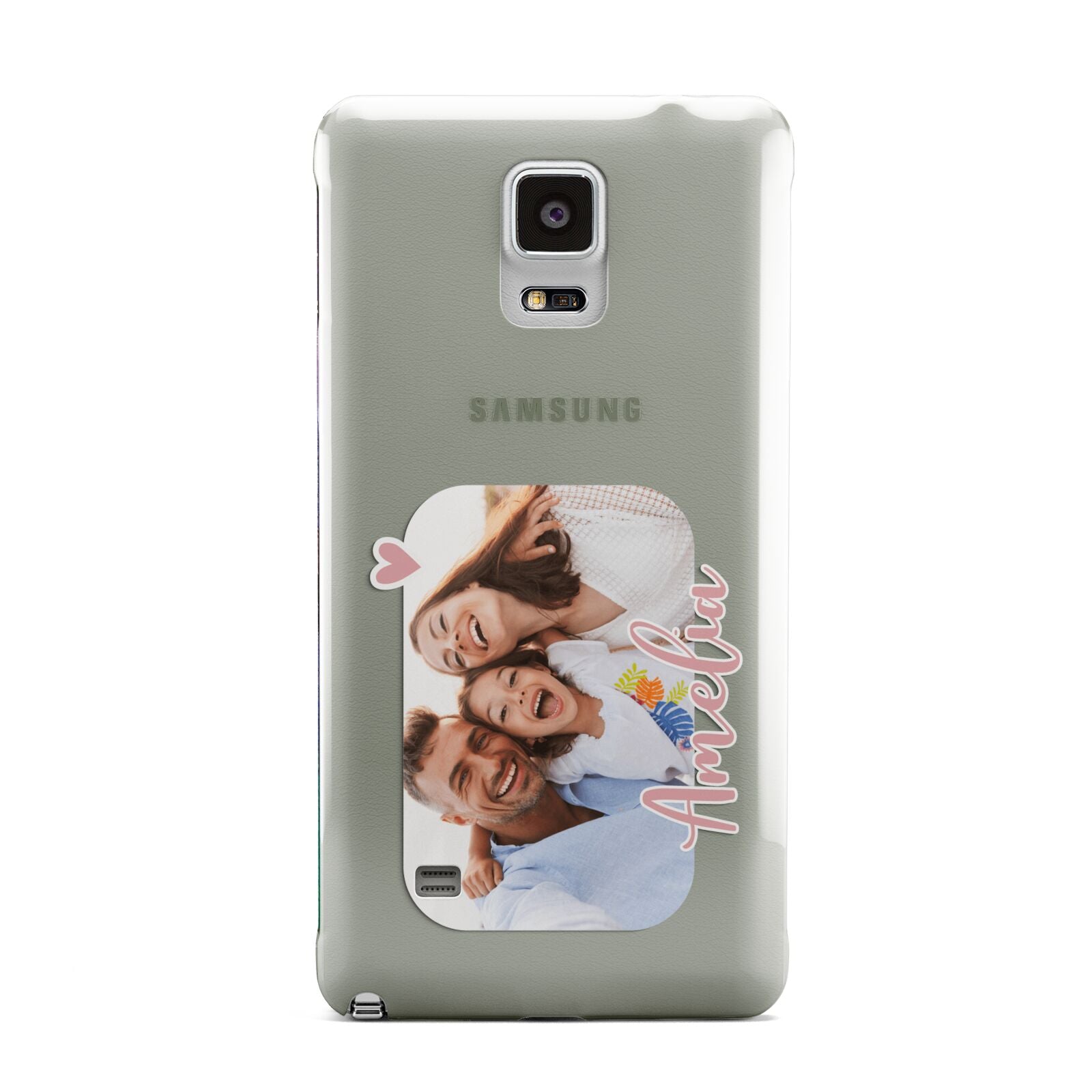 Family Photo Personalised Samsung Galaxy Note 4 Case