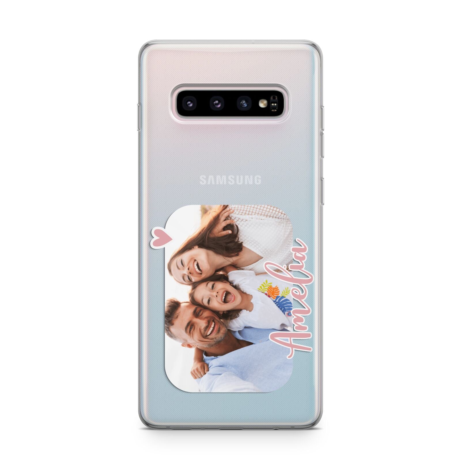 Family Photo Personalised Samsung Galaxy S10 Plus Case