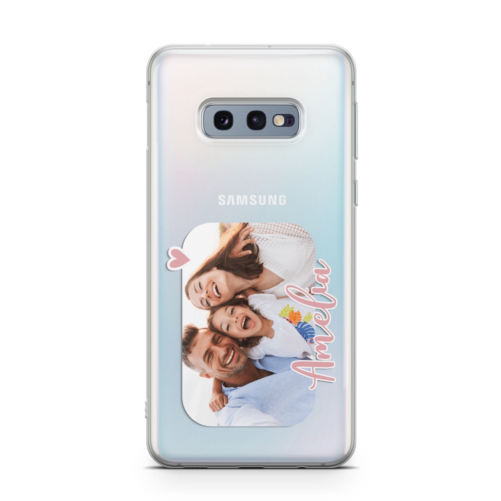 Family Photo Personalised Samsung Galaxy S10E Case