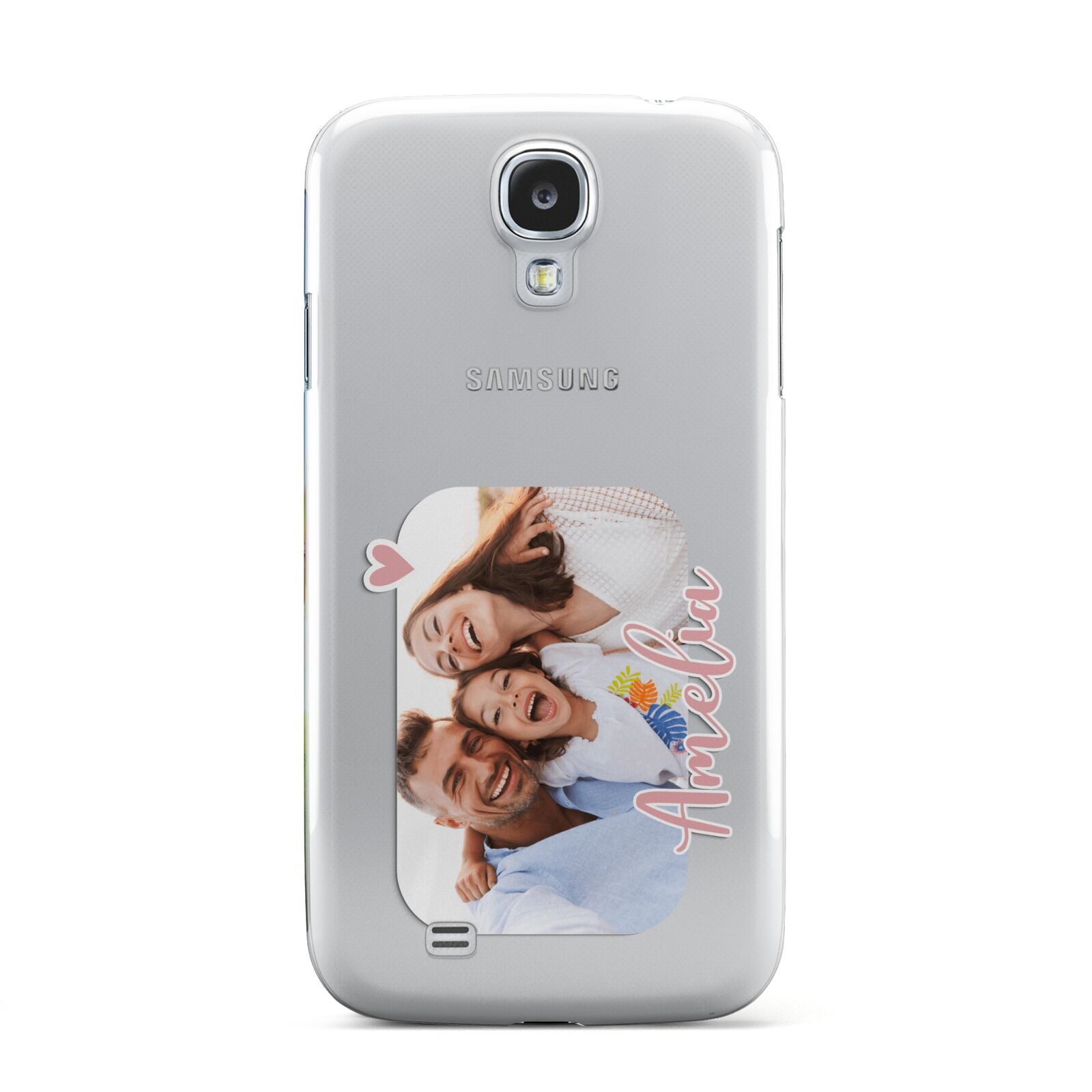 Family Photo Personalised Samsung Galaxy S4 Case