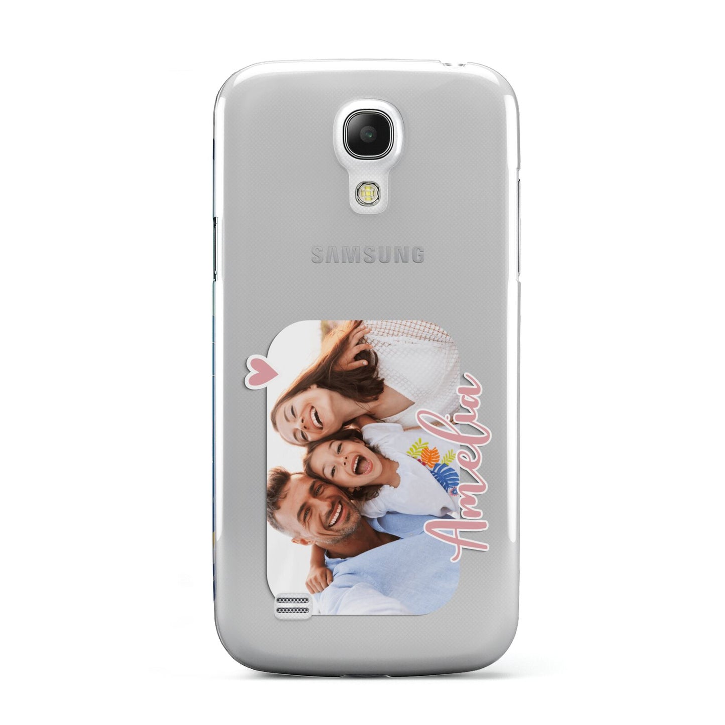 Family Photo Personalised Samsung Galaxy S4 Mini Case