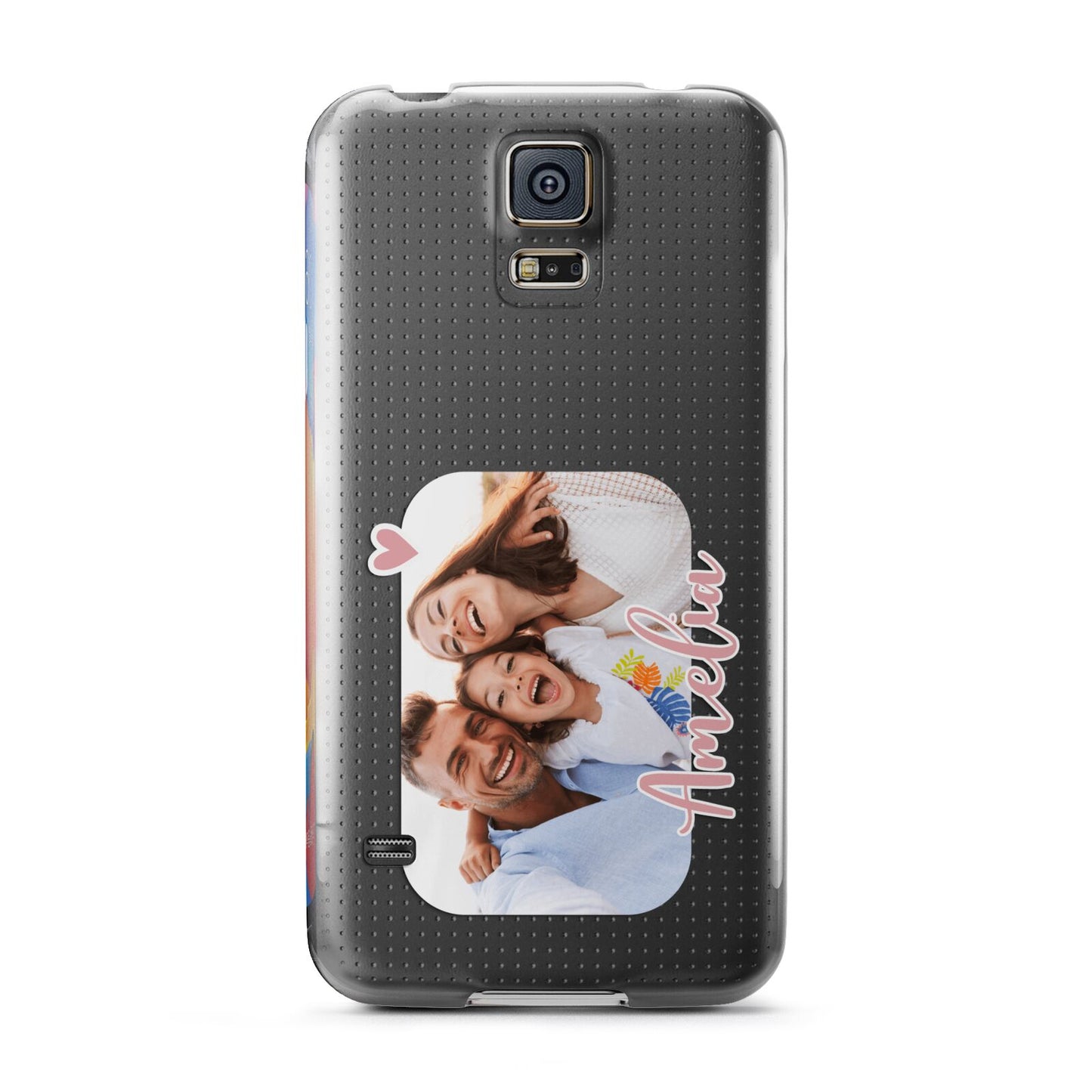 Family Photo Personalised Samsung Galaxy S5 Case