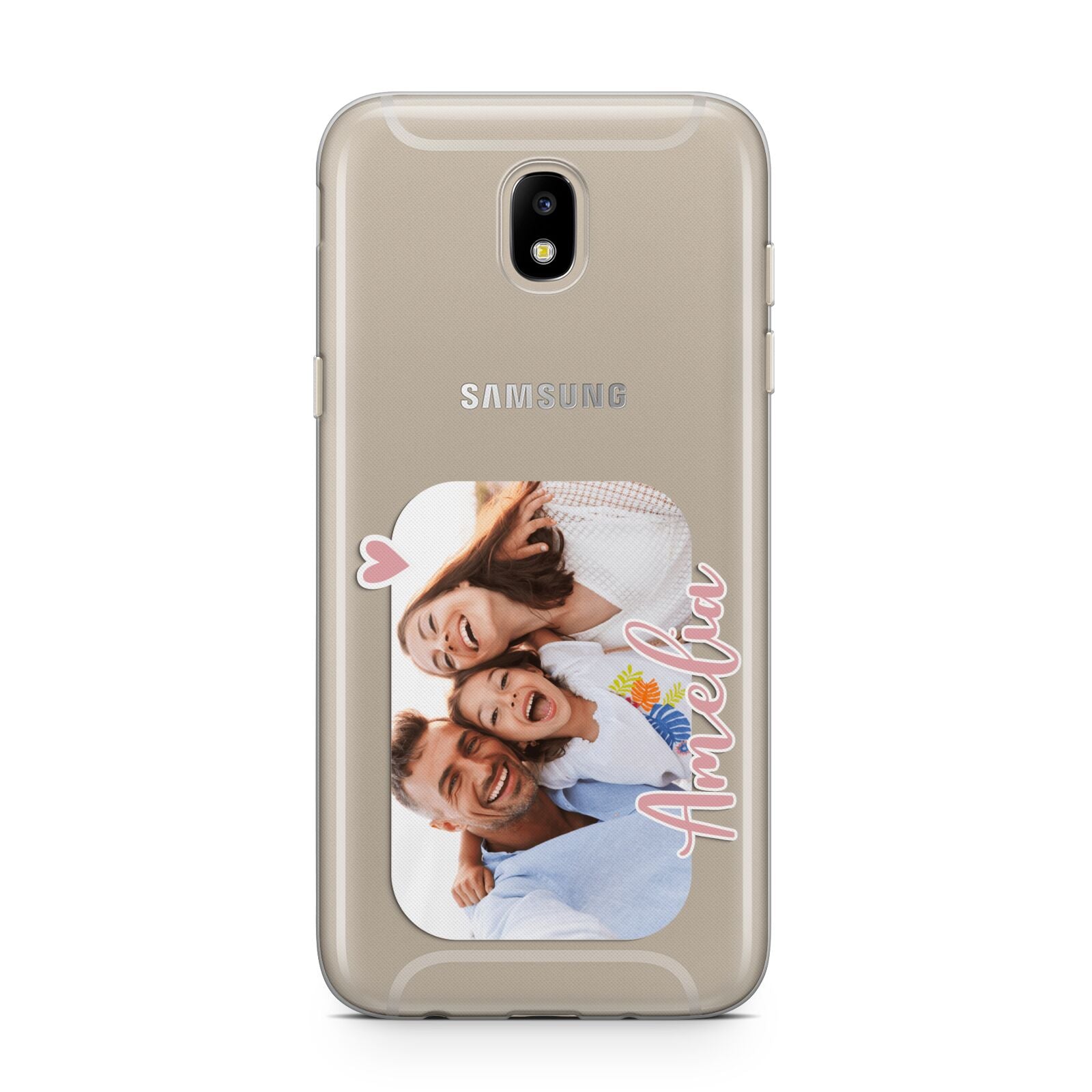 Family Photo Personalised Samsung J5 2017 Case