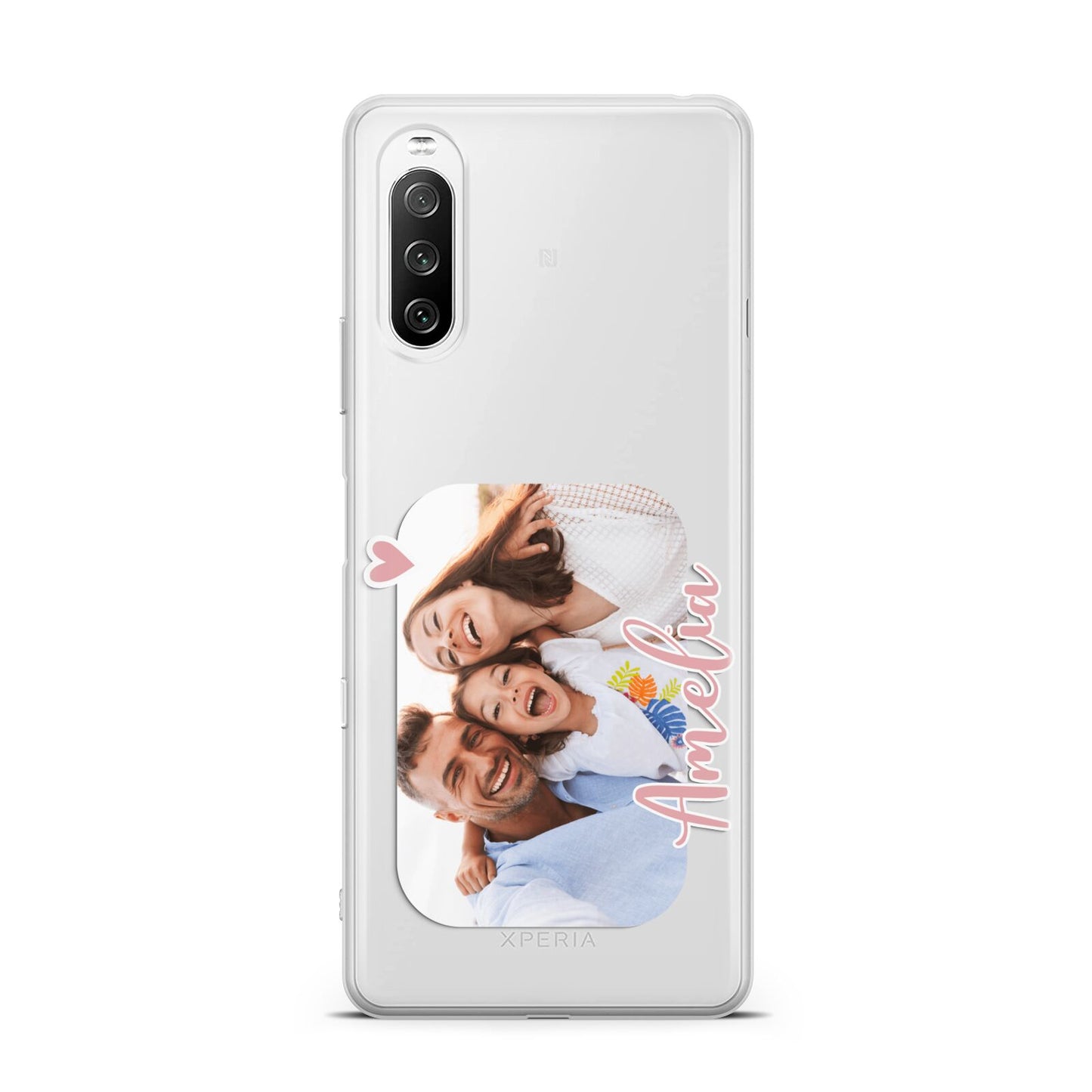 Family Photo Personalised Sony Xperia 10 III Case