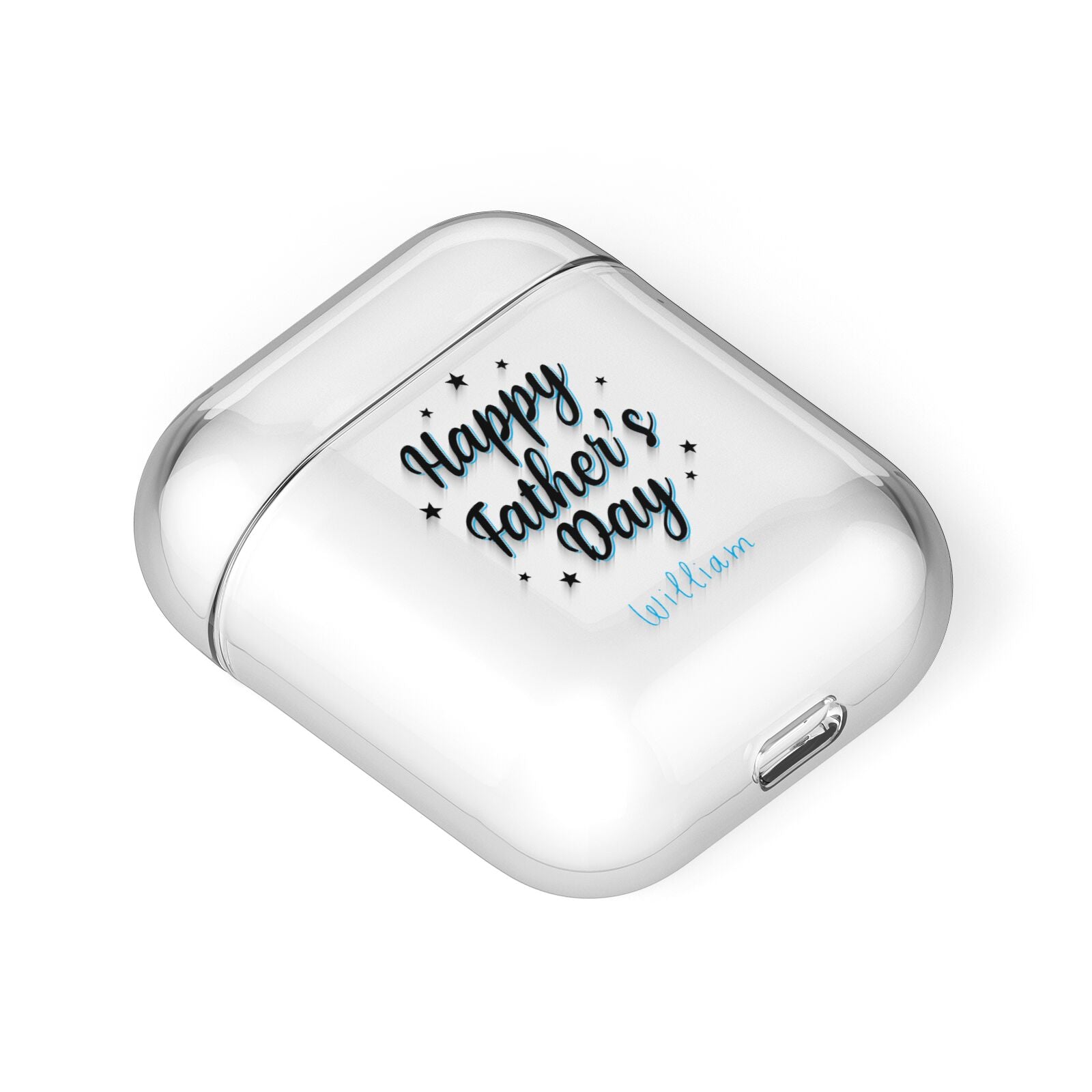 Fathers Day AirPods Case Laid Flat