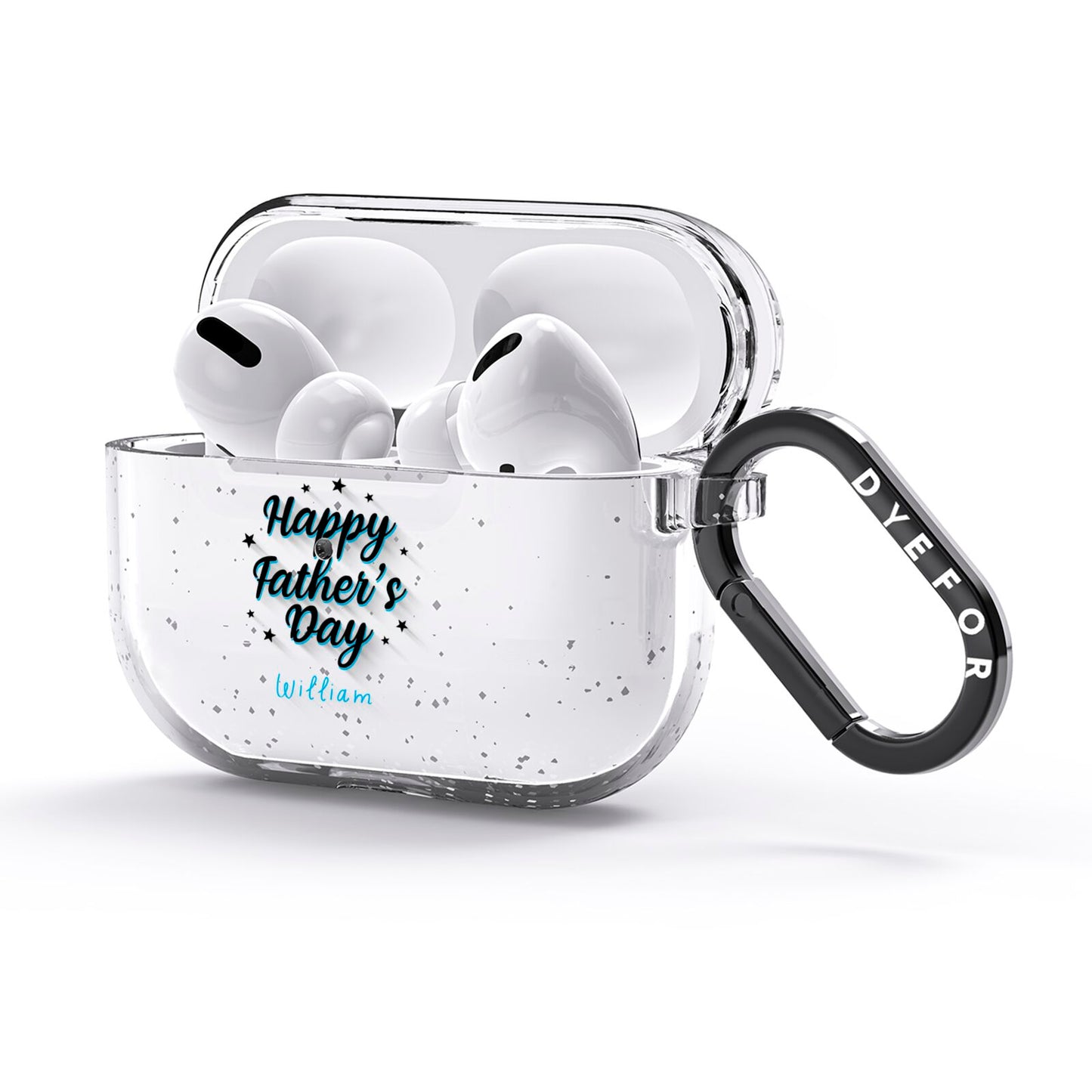 Fathers Day AirPods Glitter Case 3rd Gen Side Image