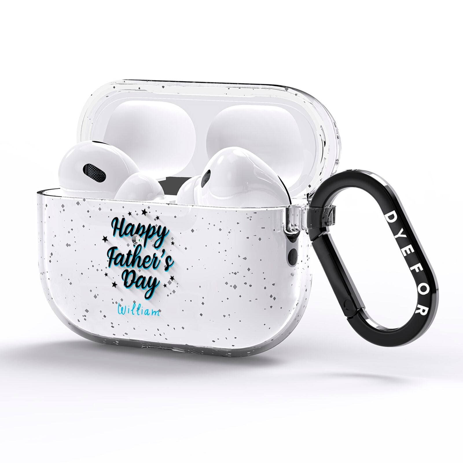 Fathers Day AirPods Pro Glitter Case Side Image