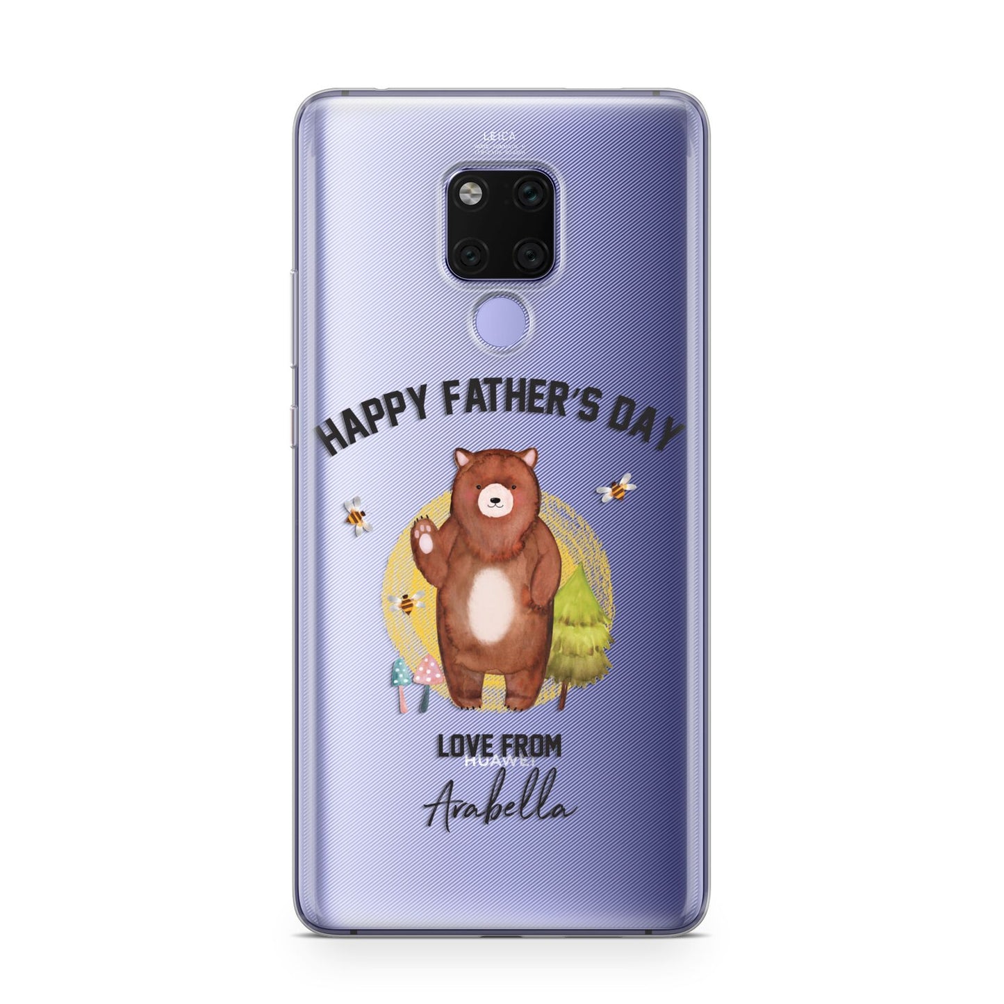 Fathers Day Bear Huawei Mate 20X Phone Case