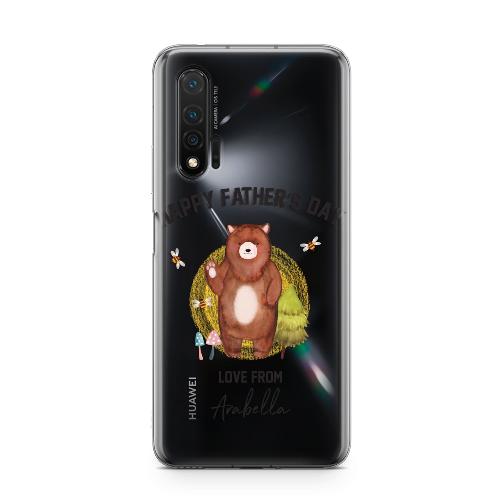 Fathers Day Bear Huawei Nova 6 Phone Case