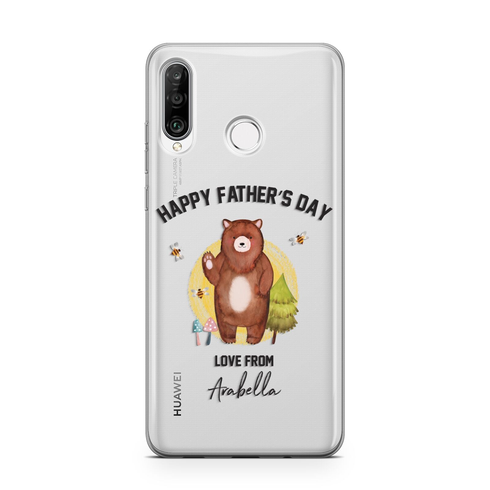 Fathers Day Bear Huawei P30 Lite Phone Case